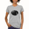 Magical Raven and the Moon Womens T-shirt