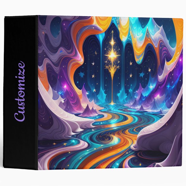 Magical Realm 2 3 Ring Binder (Front/Spine)