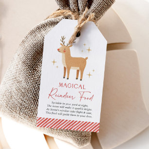 Magical Reindeer Food Christmas Holiday Gift Tags