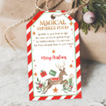 Magical Reindeer Food Favor Tag Christmas Eve Gift<br><div class="desc">♥ A perfect addition to your Christmas Traditions.</div>
