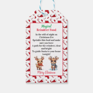 Magical Reindeer Food Gift Tags