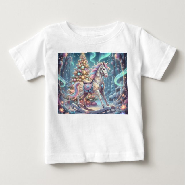 Magical Rocking horse - Baby T-Shirt (Front)