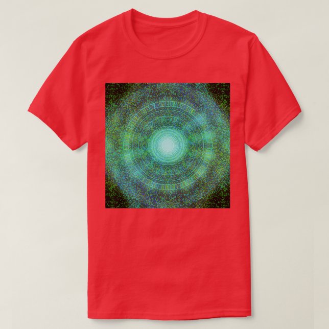 Magical Rune Spell 1418 T-Shirt (Design Front)