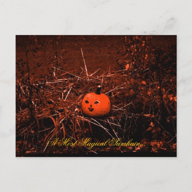Magical Samhain Postcard (Front)