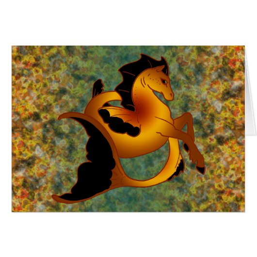 Magical Sea Horse Collection Cards (Front Horizontal)