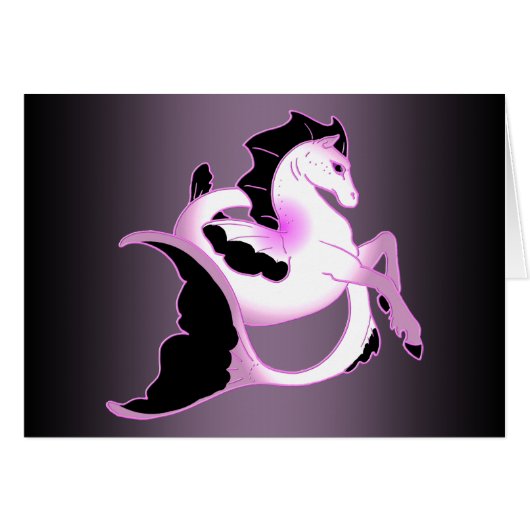 Magical Sea Horse Collection Cards (Front Horizontal)