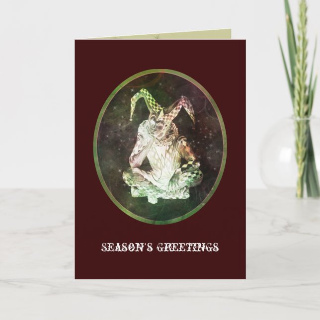 Magical Seasons Greetings Holiday Card (Front)