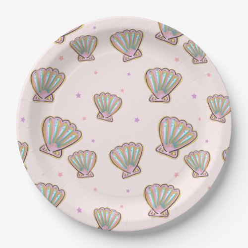 Magical Shell_e_bration Paper Plates