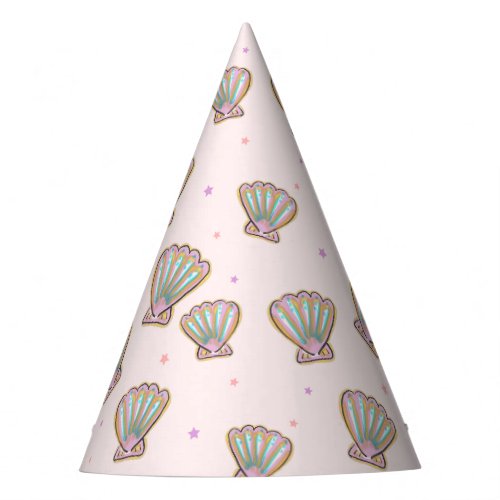 Magical Shell_e_bration Party Cone Hat