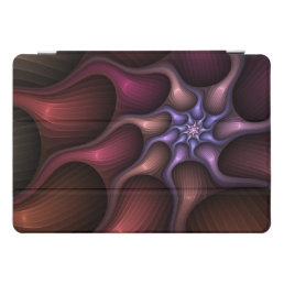 Magical Shiny Abstract Striped Colorful Fractal iPad Pro Cover