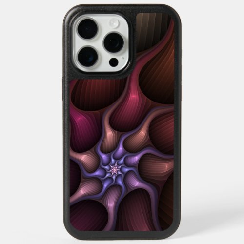Magical Shiny Abstract Striped Colorful Fractal iPhone 15 Pro Max Case