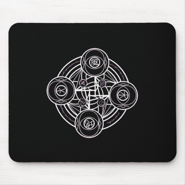 Magical Sigil (seal) Sticker18  Mouse Pad (Front)