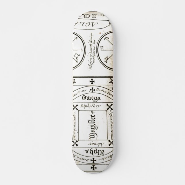 Magical Signs Skateboard Deck (Front)
