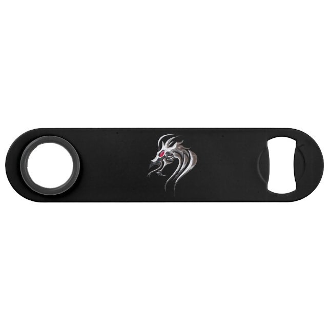 Magical Silver Dragon Bar Key (Front (Horizontal))