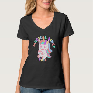 Magical Since 2016 Unicorn 6th Birthday T-Shirt
