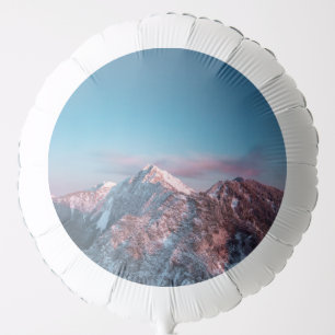 Magical sky above mountain Storžič, Slovenia Balloon