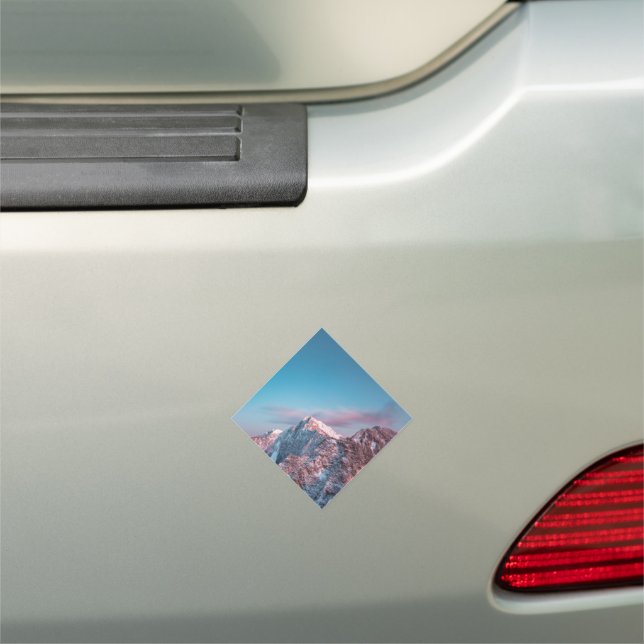 Magical sky above mountain Storžič, Slovenia Car Magnet (In Situ)