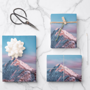 Magical sky above mountain Storžič, Slovenia Wrapping Paper Sheets