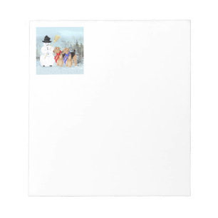 Magical Snowman Notepad