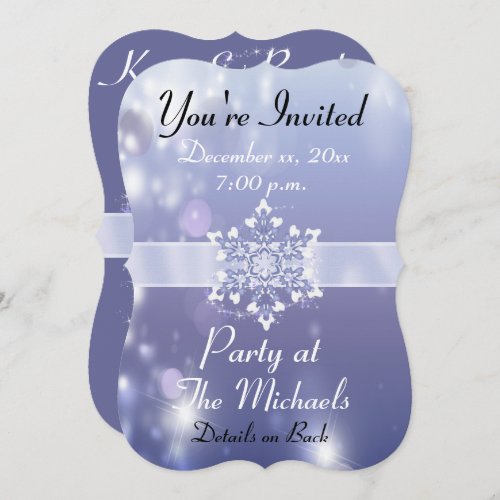 Magical Snowy Wonderland Invitations