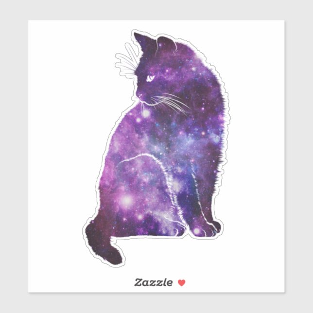 Magical Space Cat Sticker (Sheet)