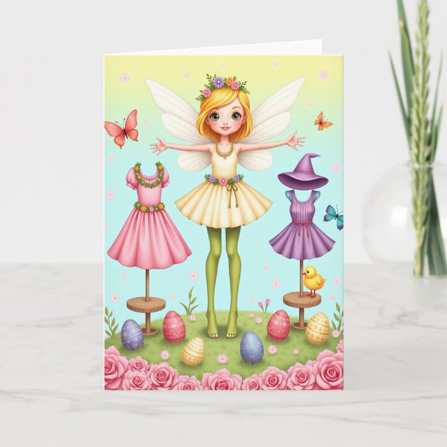 Magical Springtime Celebration Card (Front)