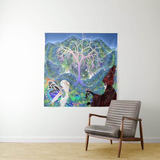 Magical Star Tree Tapestry (In Situ)