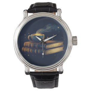 Magical Stars and Coffee with Books Watch
