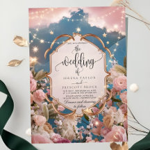 Magical Stars and Sparkles Modern Wedding