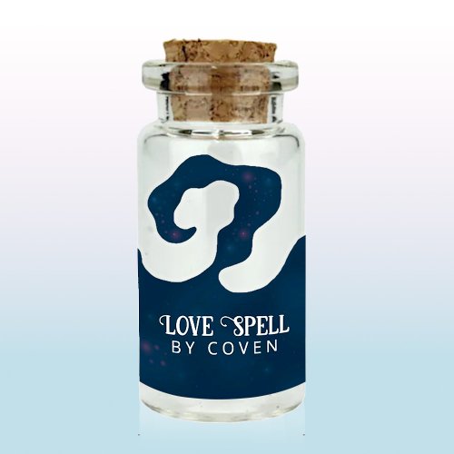 Magical Swirl Love Spell Labels