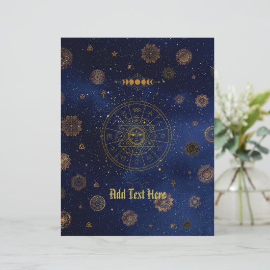 Magical Symbols of Protection Mandala Pagan Witch (Standing Front)