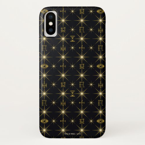 Magical Symbols Pattern iPhone X Case