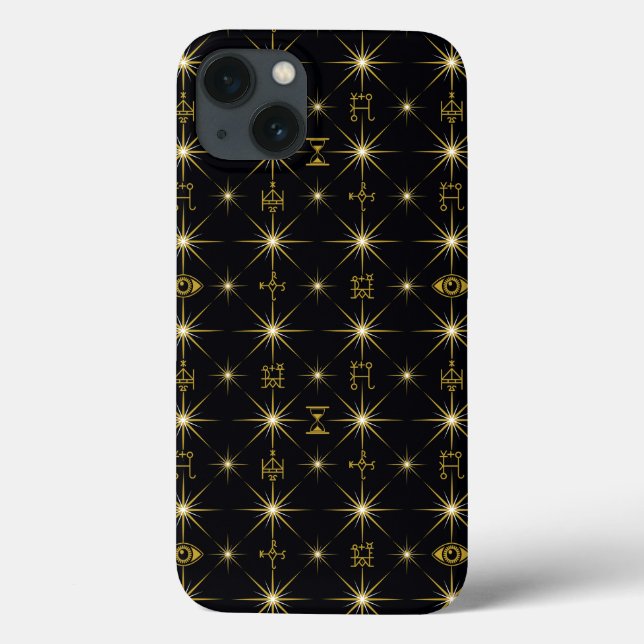 Magical Symbols Pattern Case-Mate iPhone Case (Back)