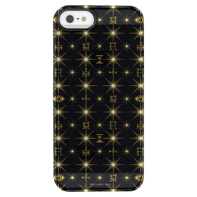 Magical Symbols Pattern Uncommon iPhone Case (Back)