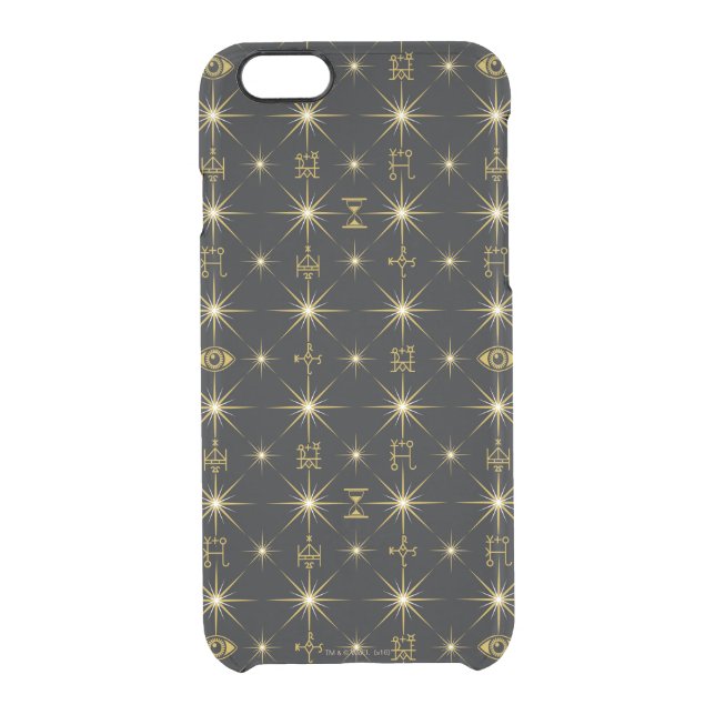 Magical Symbols Pattern Uncommon iPhone Case (Back)