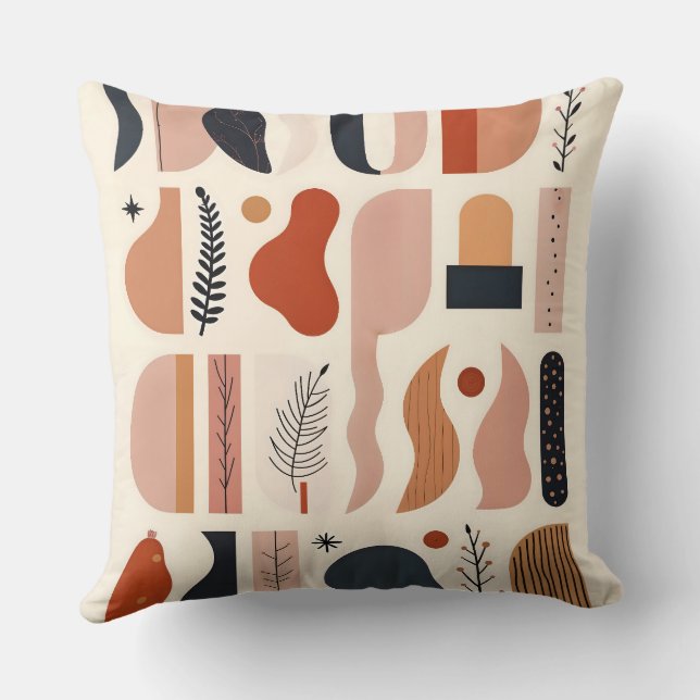 Magical Things Throw Pillow (Back)