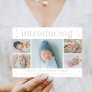 Magical Time Editable Color Birth Announcement