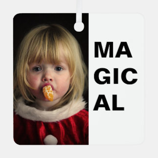 Magical Time Metal Ornament