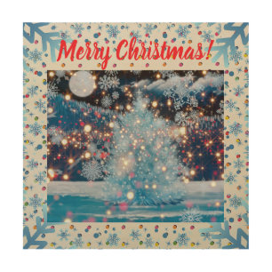 Magical time of the year! wood wall art