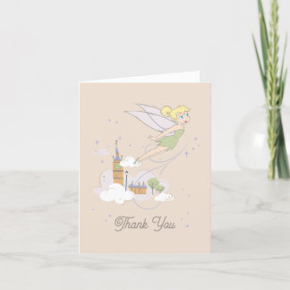 Magical Tinker Bell Birthday  Thank You Card