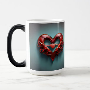 Magical Transformations Love Symbol Morphing Mug