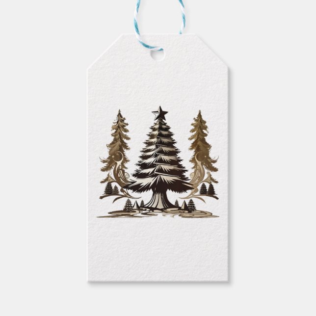 Magical Tree Gift Tags (Front)