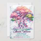 Magical Tree of Life Baby Shower Announcement (Front)