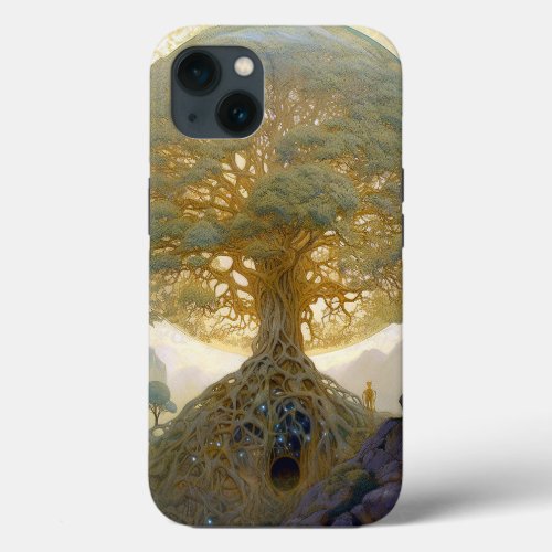 Magical Tree Of Life Surreal Nature Art iPhone 13 Case