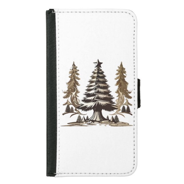 Magical Tree Samsung Galaxy Wallet Case (Front)