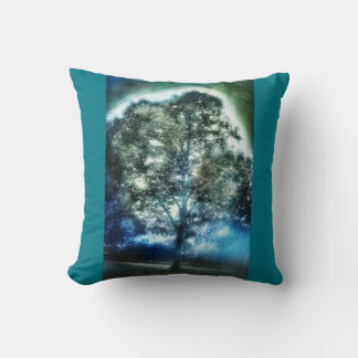 Magical Tree Throw Pillow