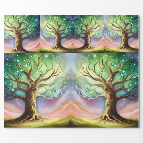 Magical Tree Wrapping Paper