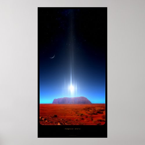 magical Uluru Poster