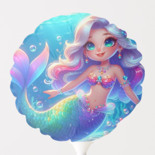 Magical Undersea Princess Mermaid Balloon