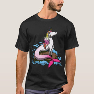 Magical Unicorn And Fantasy Mermaid T-Shirt
